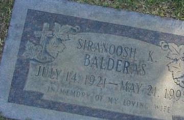 Siranoosh K. Balderas on Sysoon