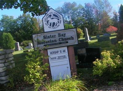 Sister Bay Moravian Cemetery on Sysoon