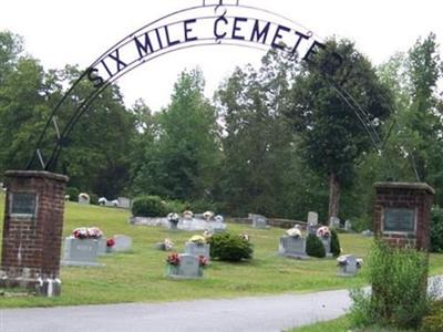 Six Mile Cemetery on Sysoon