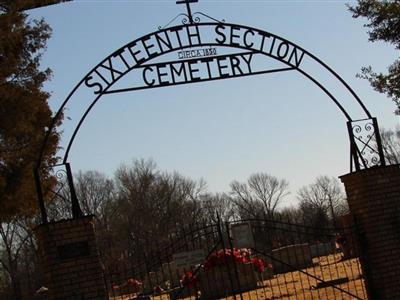 Sixteenth Section Cemetery on Sysoon