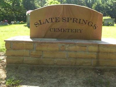 Slate Springs Cemetery on Sysoon