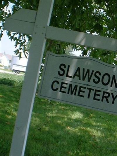 Slawson Cemetery on Sysoon