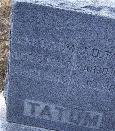 S M TATUM on Sysoon