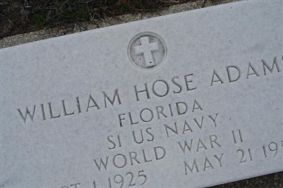 SMN William Hose Adams on Sysoon