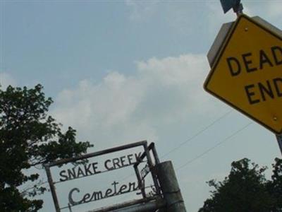 Snake Creek Cemetery on Sysoon