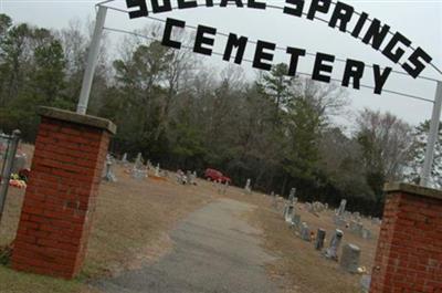 Social Springs Cemetery on Sysoon