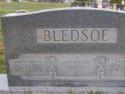 Solomon W Bledsoe on Sysoon