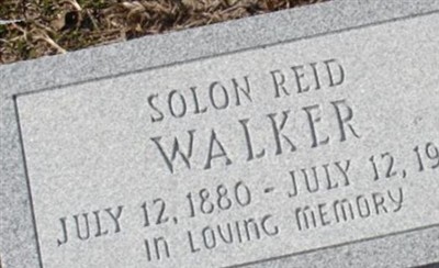 Solon Reid Walker on Sysoon