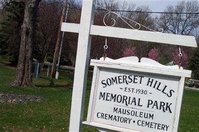 Somerset Hills Memorial Park on Sysoon