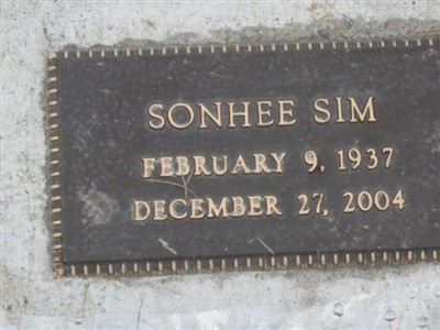 Sonhee Sim on Sysoon