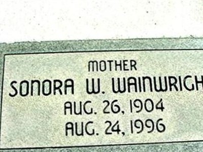 Sonora W. Wainwright on Sysoon