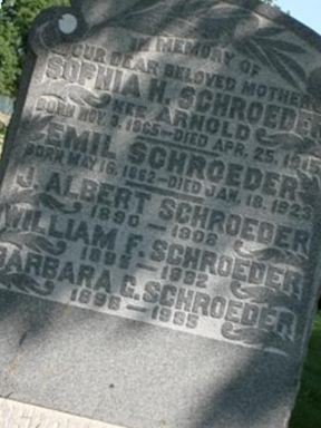 Sophia Arnold Schroeder on Sysoon
