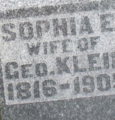 Sophia E. Klein on Sysoon