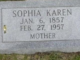 Sophia Karen Andersen on Sysoon