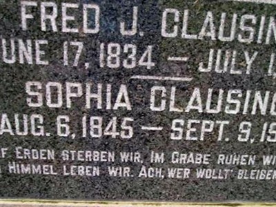 Sophia Leiseberg Clausing on Sysoon