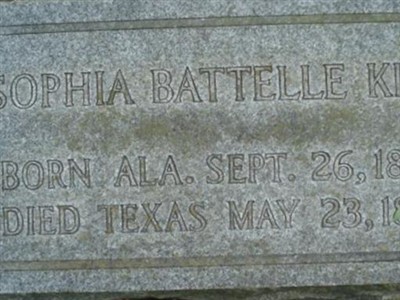 Sophia M. Battelle Kidd on Sysoon