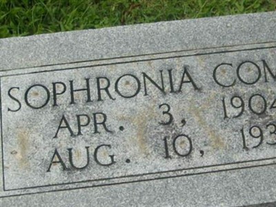 Sophronia Comer on Sysoon
