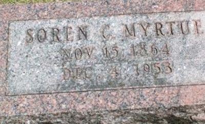 Soren Christian Andreasen Myrtue on Sysoon