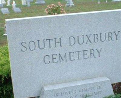 South Duxbury Cemetery on Sysoon