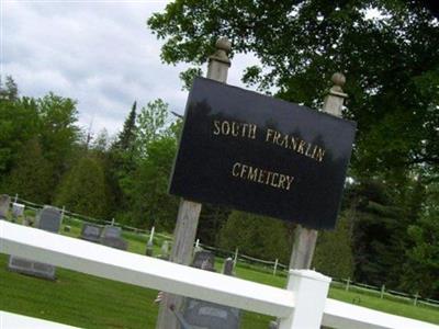 South Franklin Cemetery on Sysoon