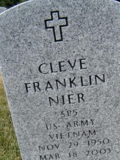 Spec Cleve Franklin Nier on Sysoon
