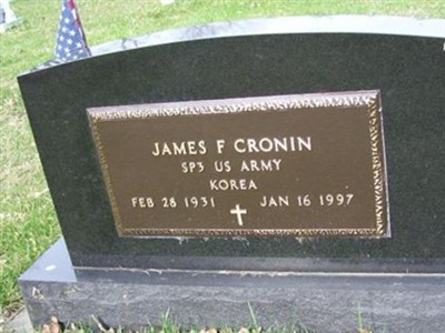 Spec James F. Cronin on Sysoon