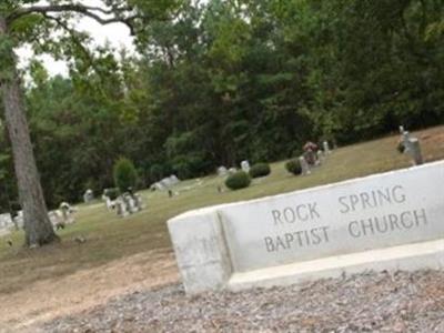 Rock Spring Baptist Church Cemetery on Sysoon