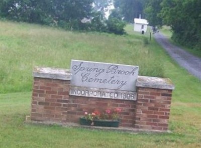 Spring Brook Cemetery on Sysoon