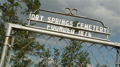 Dry Spring Community Church Cemetery on Sysoon