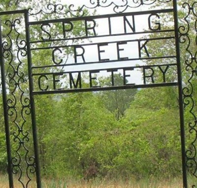 Spring Creek Cemetery on Sysoon