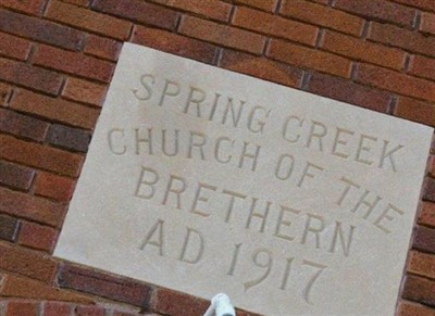 Spring Creek Cemetery on Sysoon