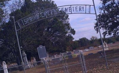 Spring Creek Cemetery on Sysoon