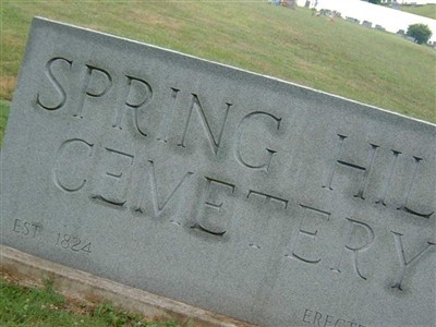 Spring Hill Cemetery on Sysoon