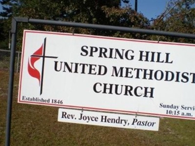 Spring Hill Methodist Cemetery on Sysoon