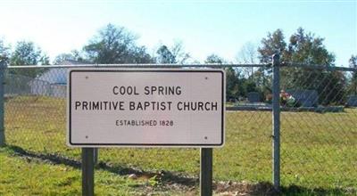 Cool Spring Primitive Baptist Church Cemetery on Sysoon