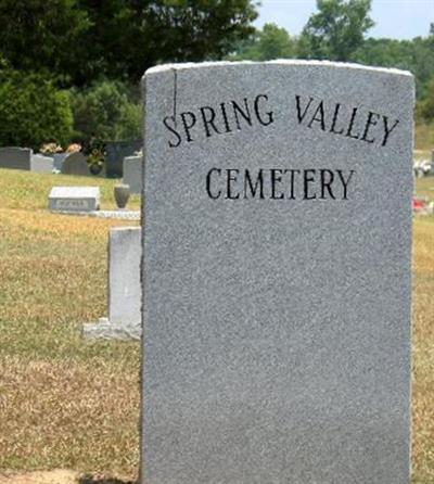 Spring Valley Cemetery on Sysoon