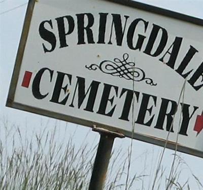 Springdale Cemetery on Sysoon