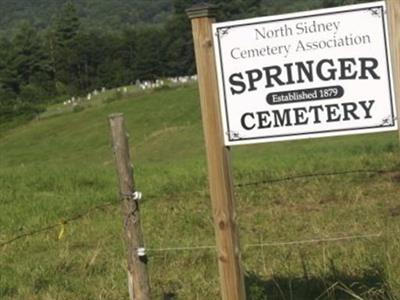 Springer Cemetery on Sysoon