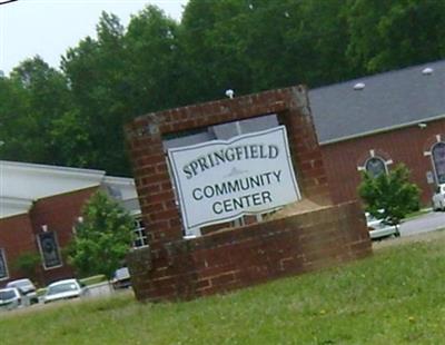 Springfield Baptist Church Community Cemetery on Sysoon