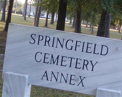 Springfield Cemetery Annex on Sysoon