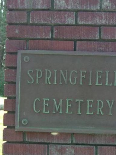 Springfield Cemetery on Sysoon