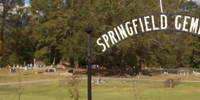 Springfield Cemetery on Sysoon