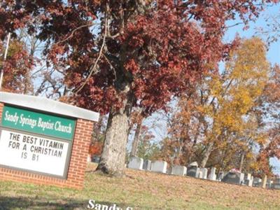 Sandy Springs Baptist Church Cemetery on Sysoon