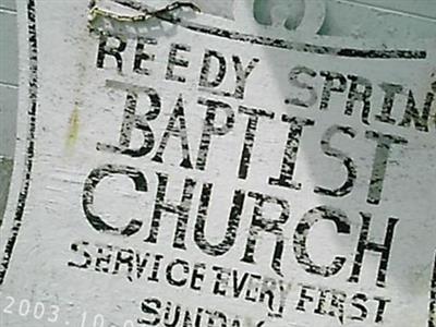 Reedy Springs Baptist Church Cemetery on Sysoon
