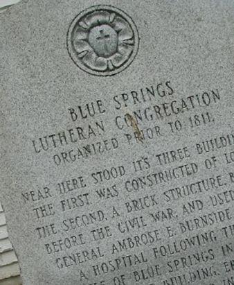 Blue Springs Lutheran Church Cemetery on Sysoon