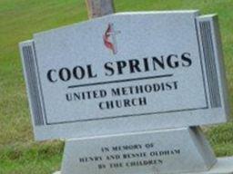 Cool Springs Methodist Church Cemetery on Sysoon