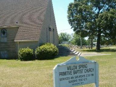 Willow Springs Primitive Baptist Church Cemetery on Sysoon