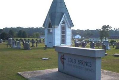 Cold Springs United Methodist Church Cemetery on Sysoon