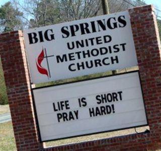 Big Springs United Methodist Church Cemetery on Sysoon