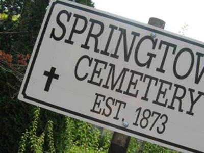 Springtown Cemetery on Sysoon